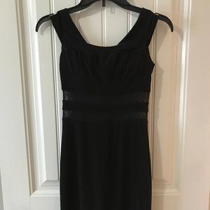 Black Lace Homecoming Dress